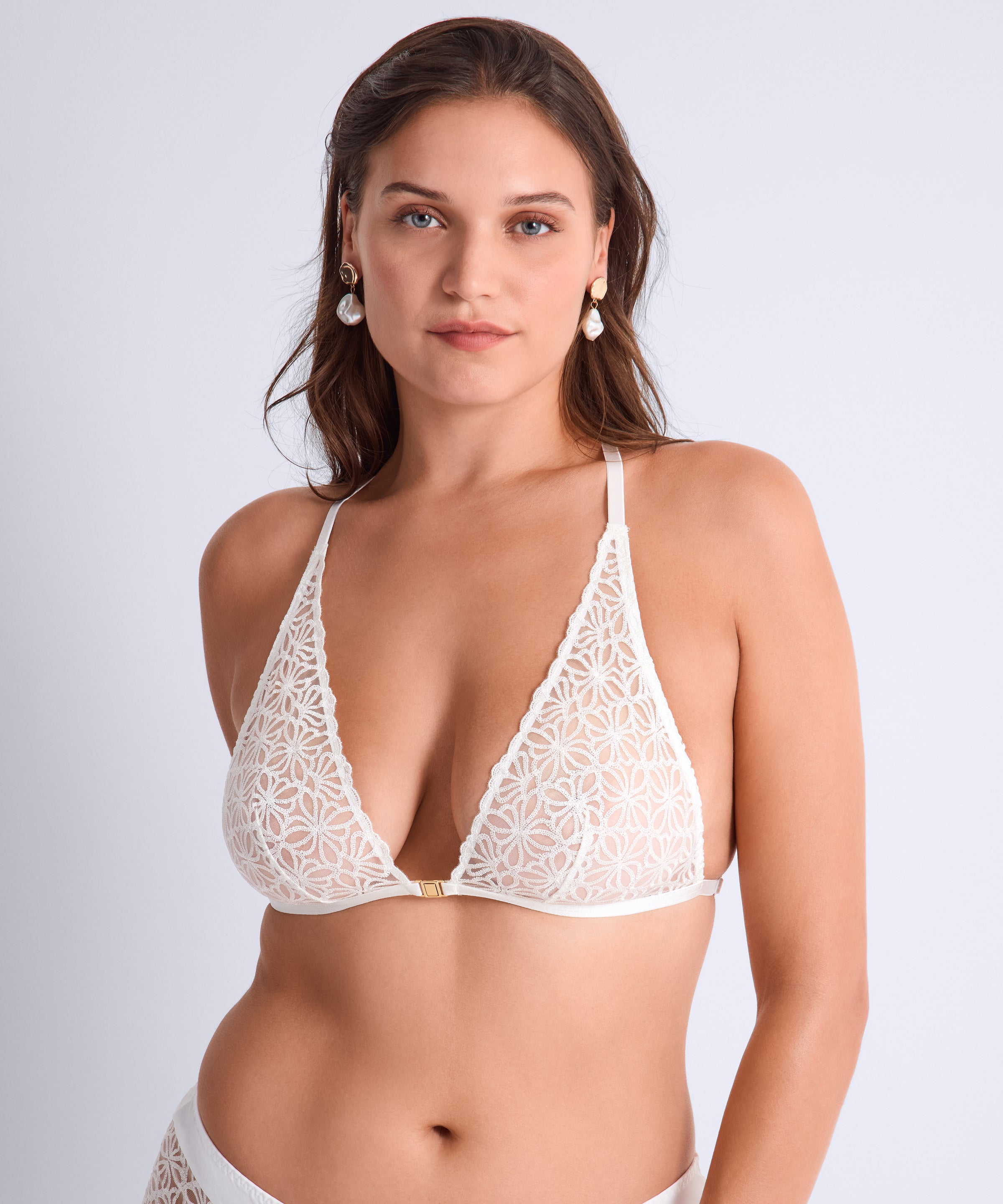 Secret Memories Soutien-gorge Triangle Ivory