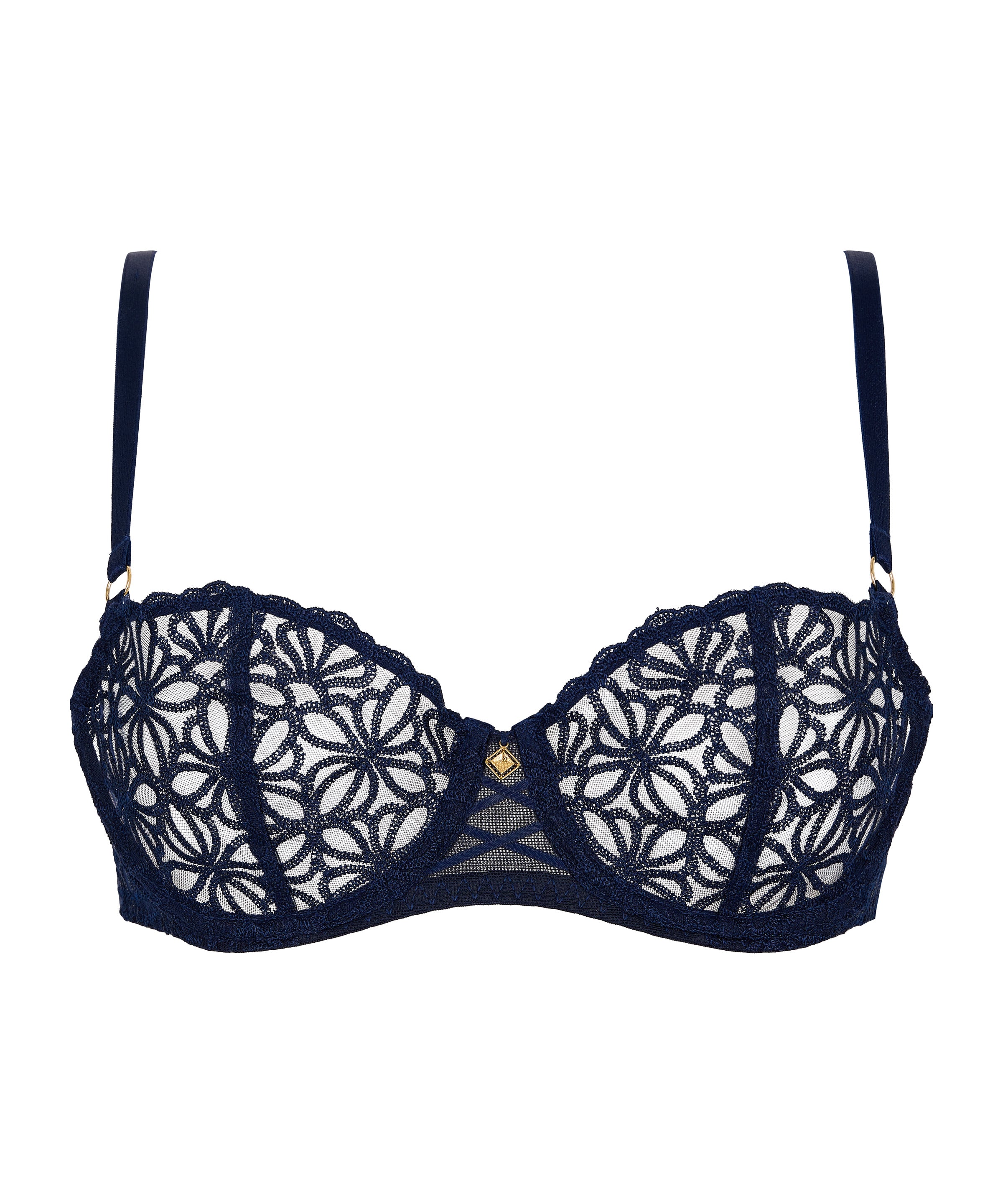 Secret Memories Soutien-gorge Corbeille avec armatures Deep Blue