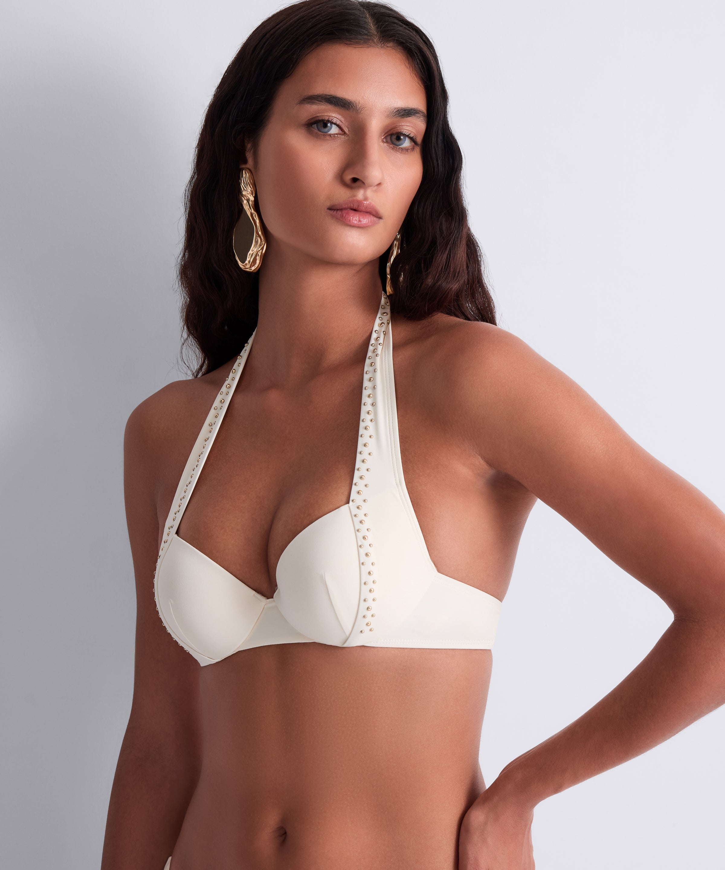 Summer Stars Haut de maillot de bain Push-up coques Sea Pearl