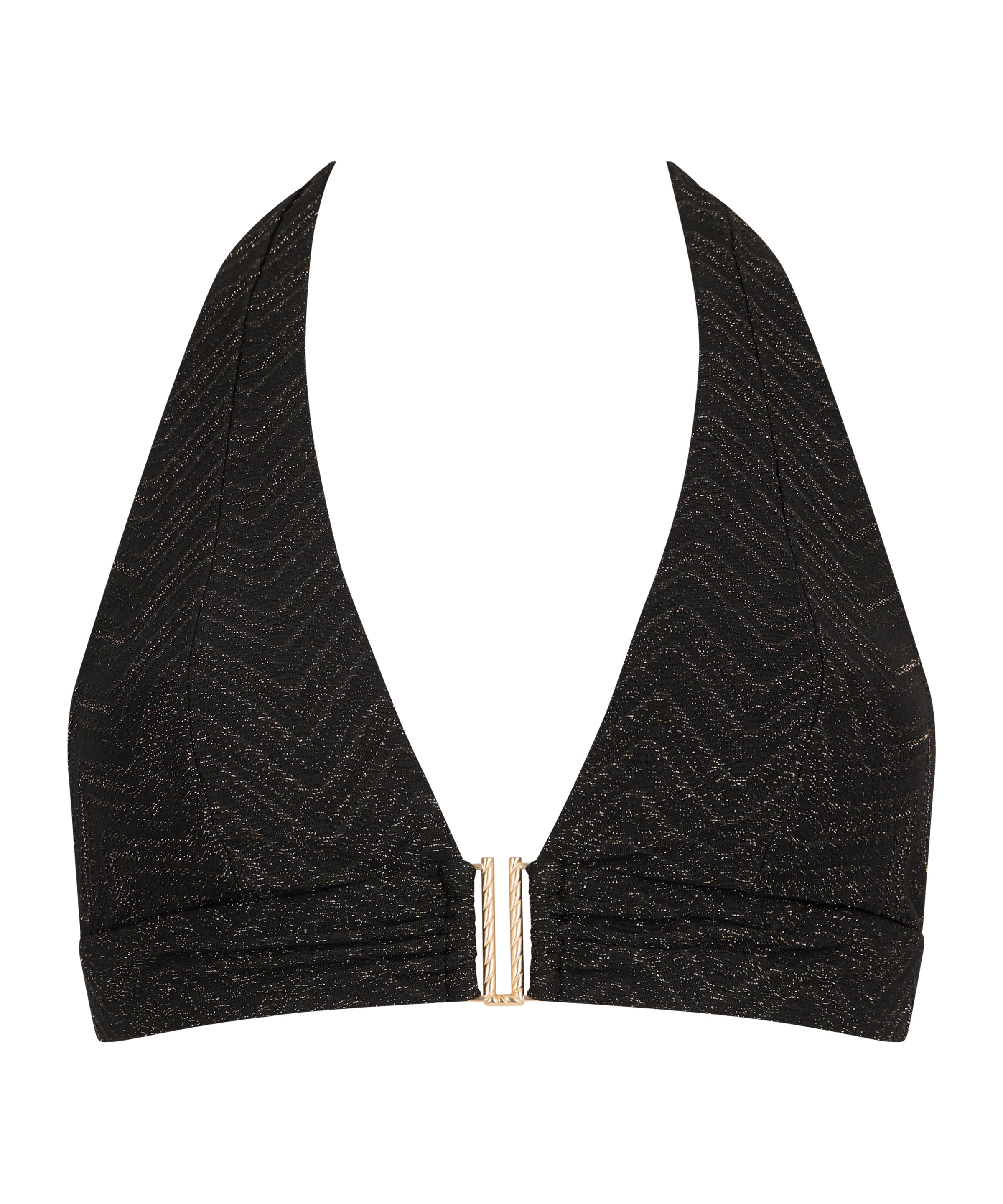 Golden Horizon Haut de maillot de bain Triangle Black