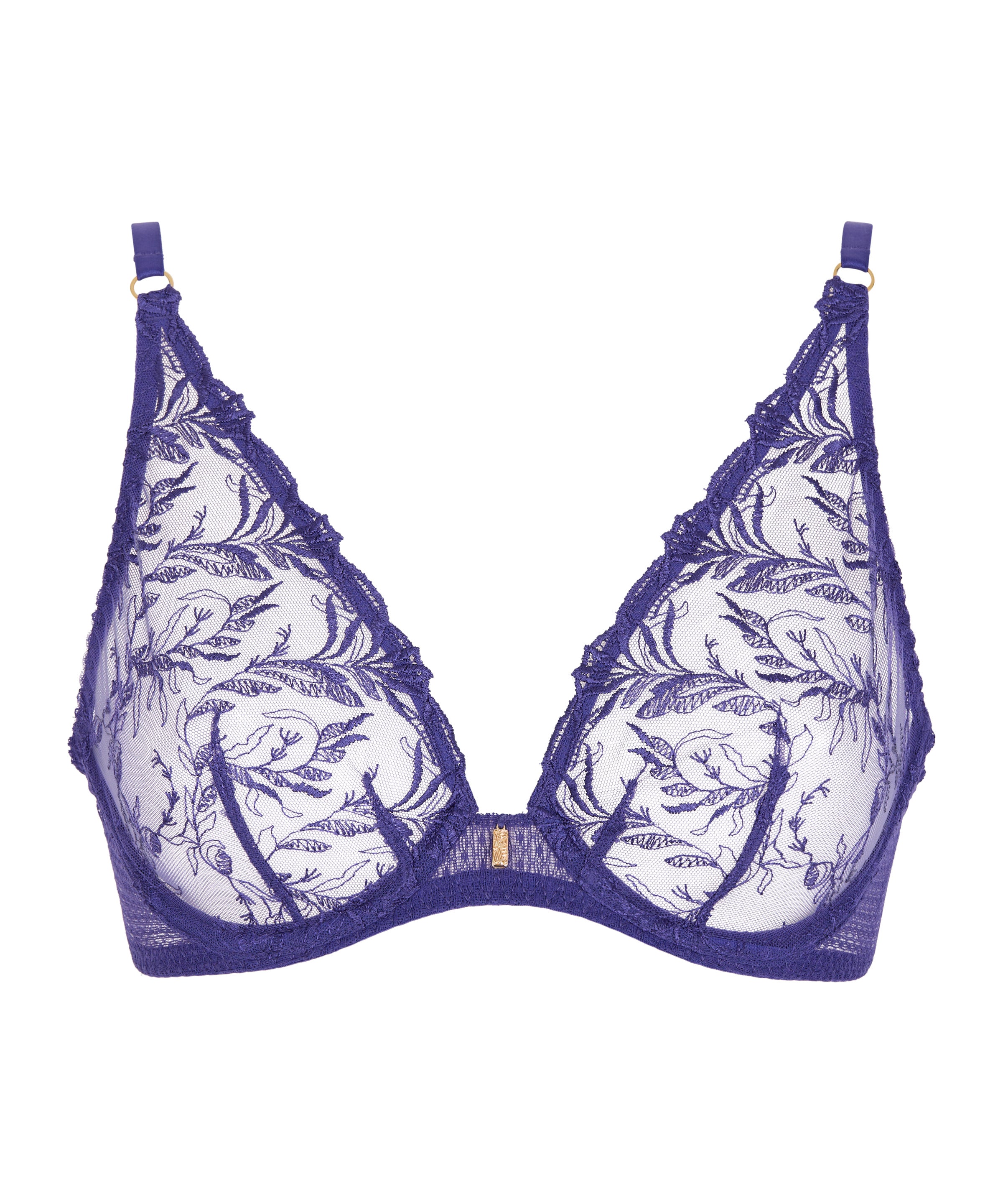 Hidden Treasure Soutien-gorge Triangle avec armatures Iris Bloom