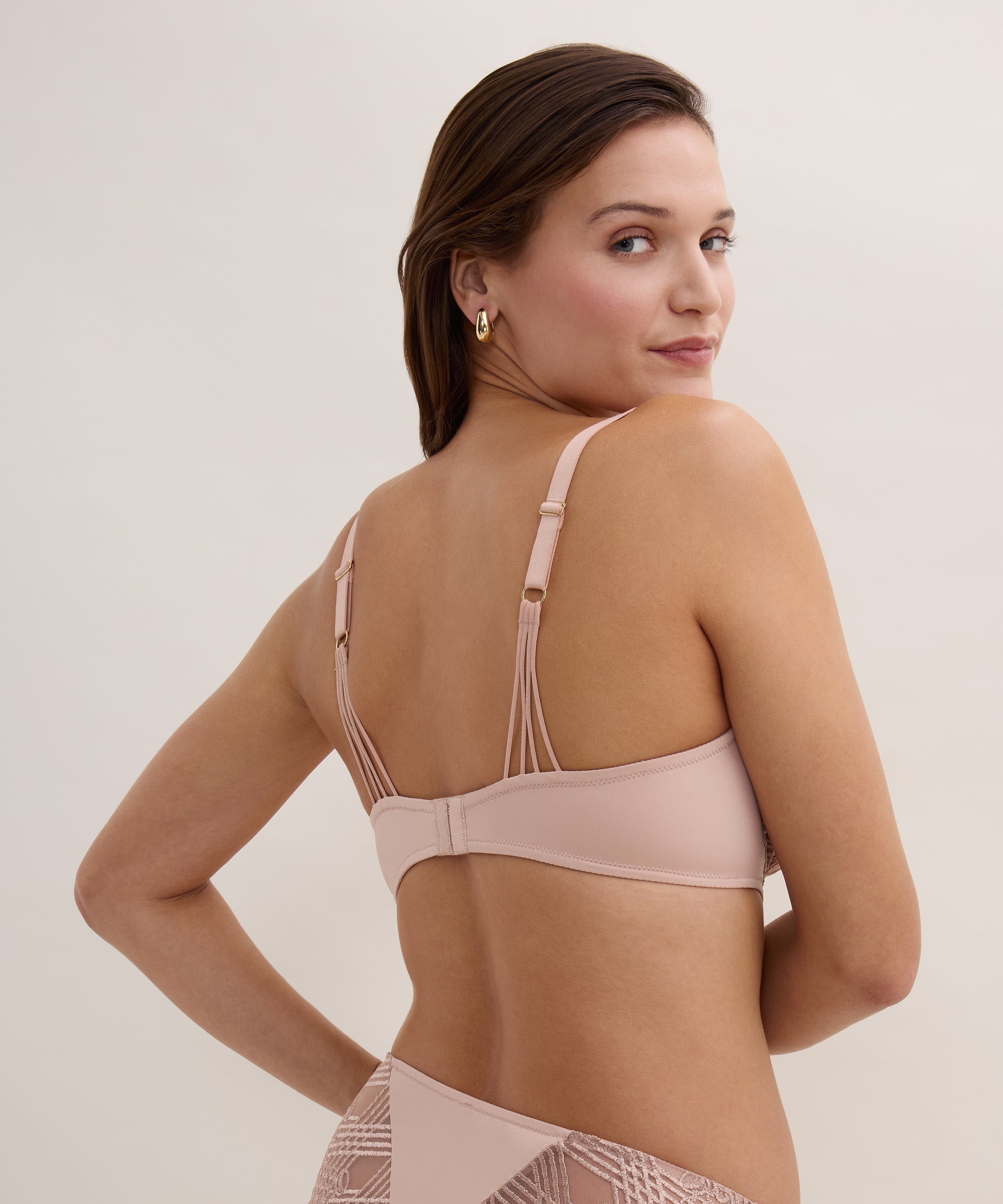 Éloge du Désir Soutien-gorge Triangle avec armatures Misty Blush