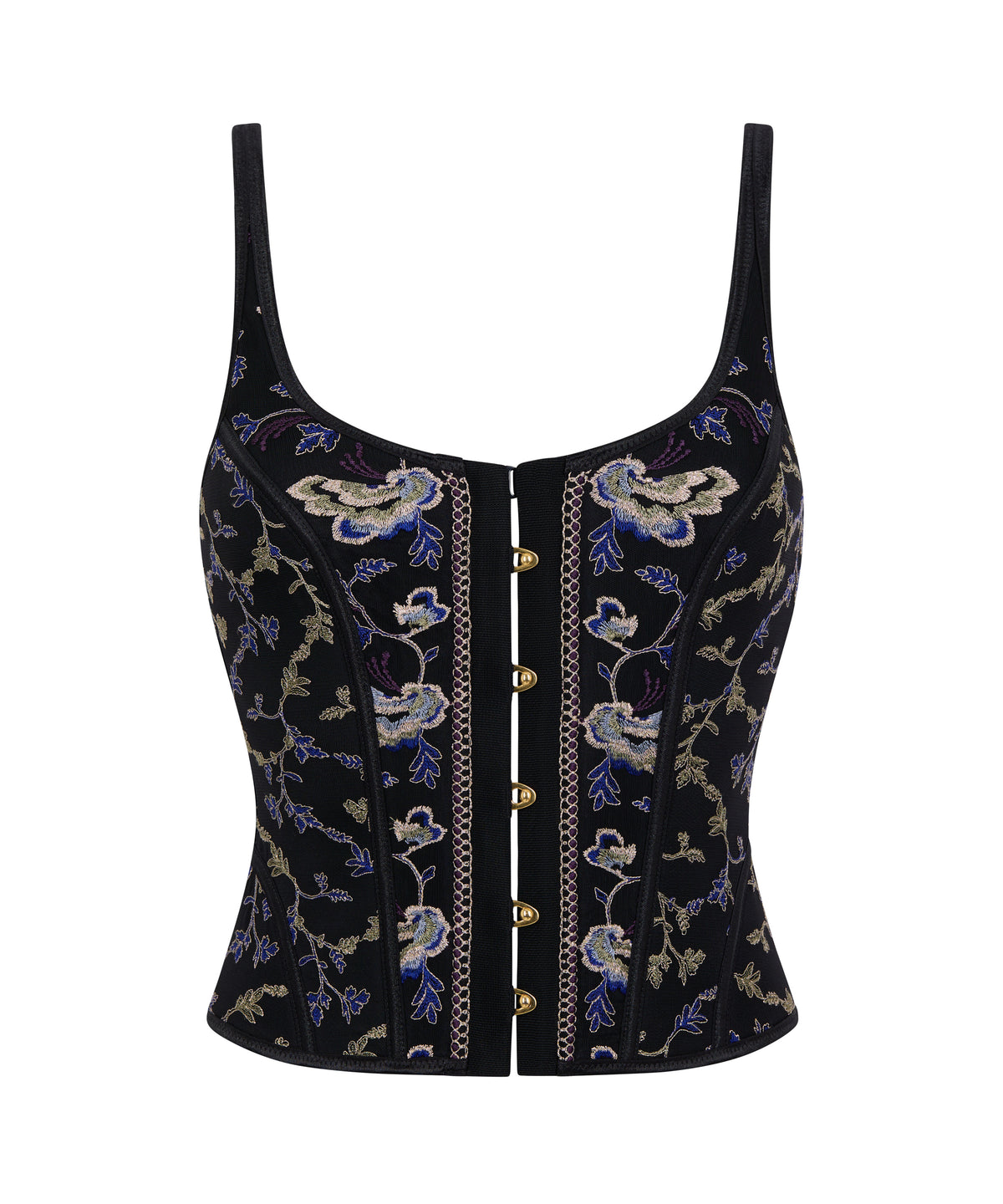 Midnight Opéra Corset Persian Blue