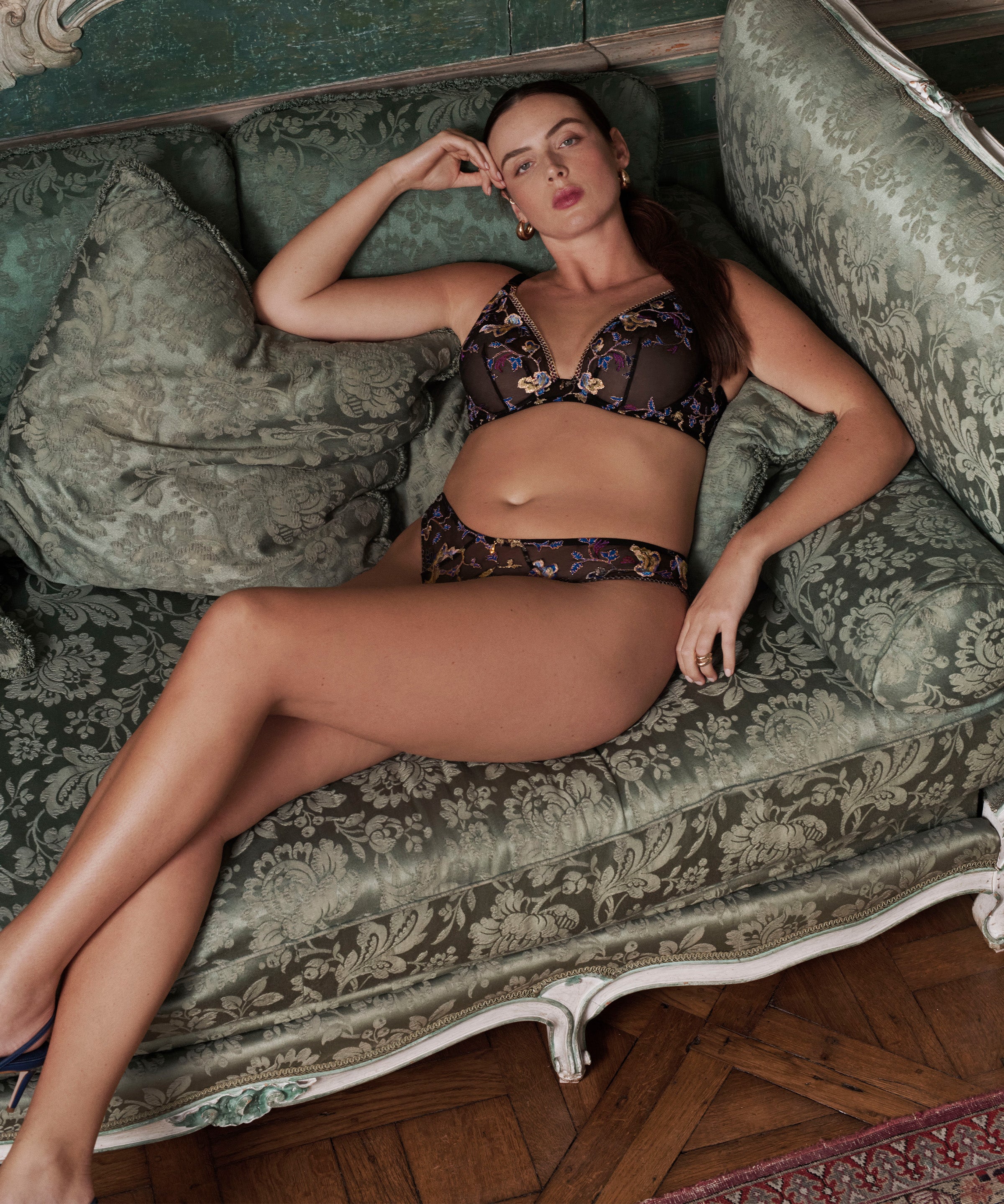 Midnight Opéra Soutien-gorge Triangle avec armatures Persian Blue
