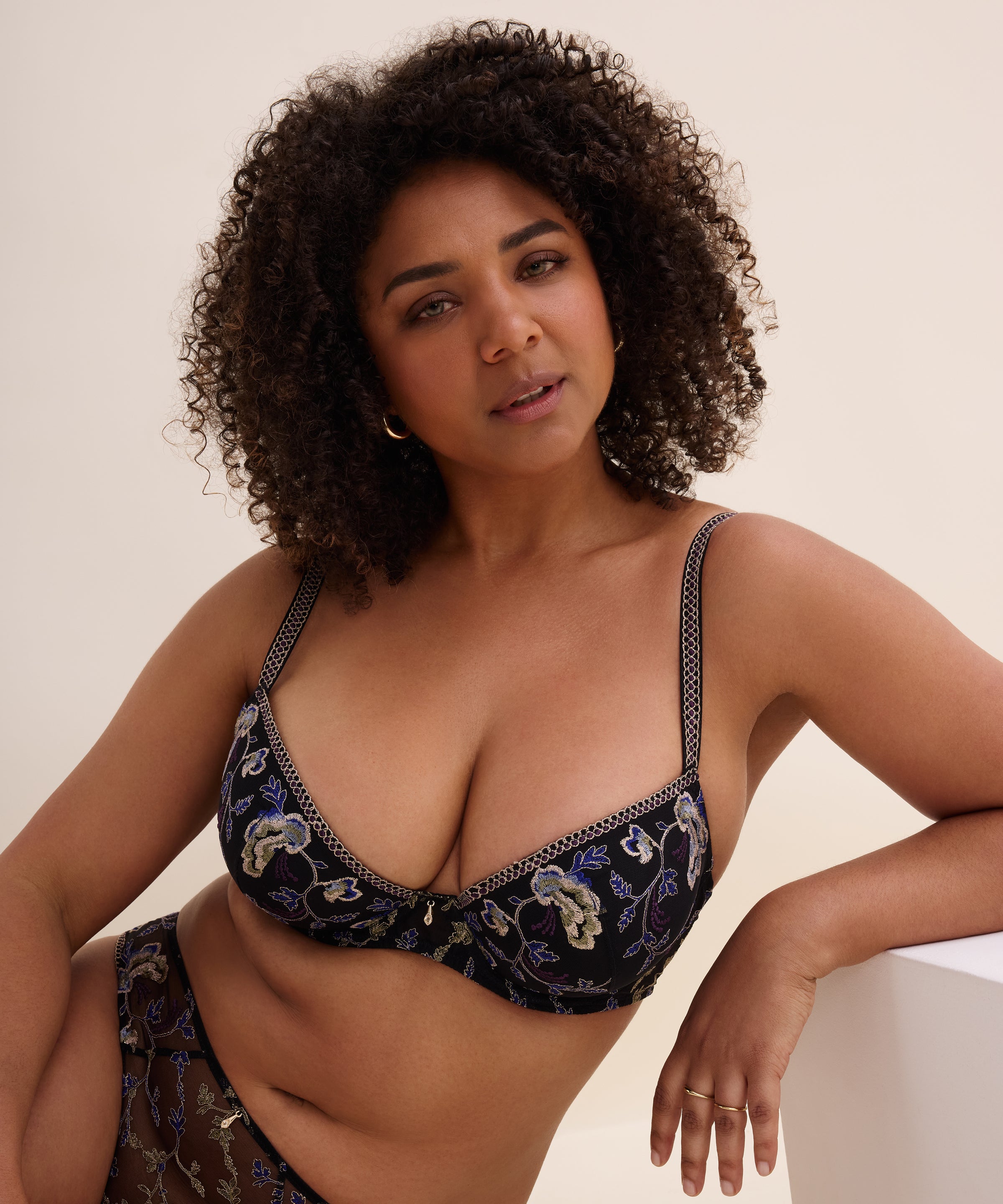 Midnight Opéra Soutien-gorge Push-up coques Persian Blue