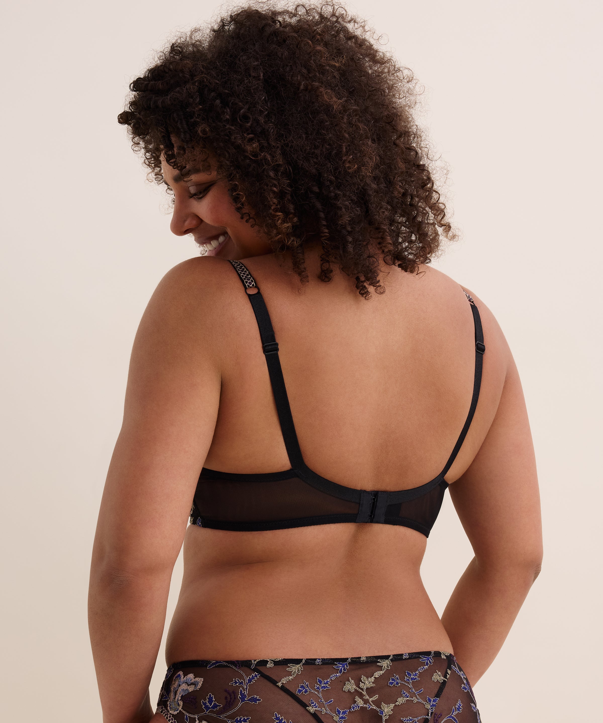 Midnight Opéra Soutien-gorge Push-up coques Persian Blue