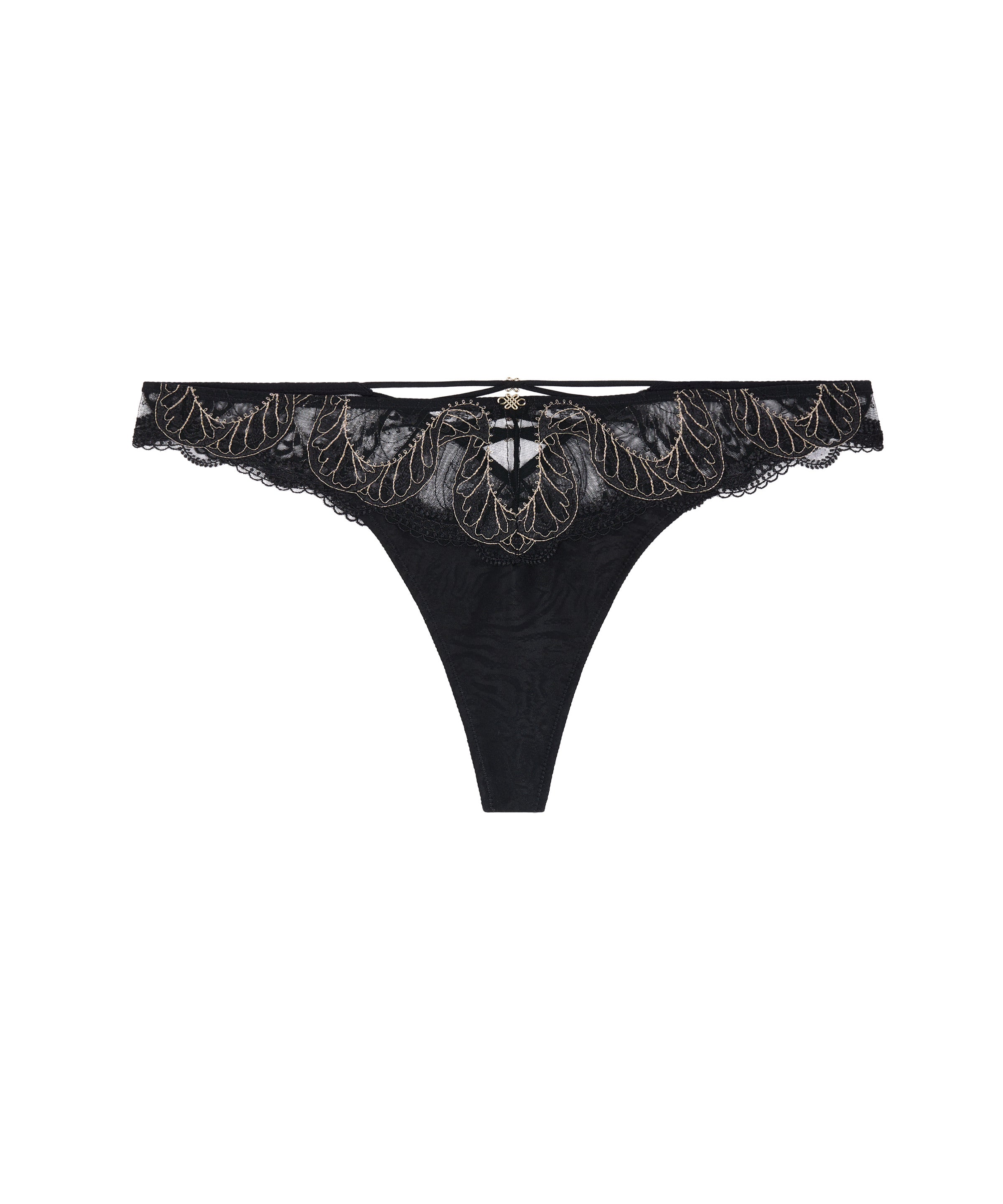 Splendor of Senses Tanga Hypnotic Black