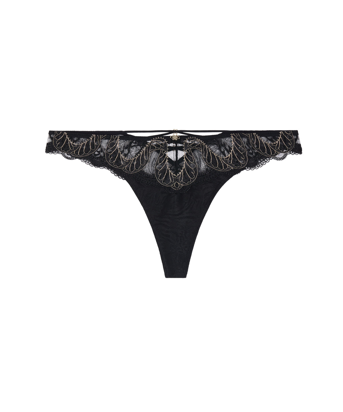Splendor of Senses Tanga Hypnotic Black