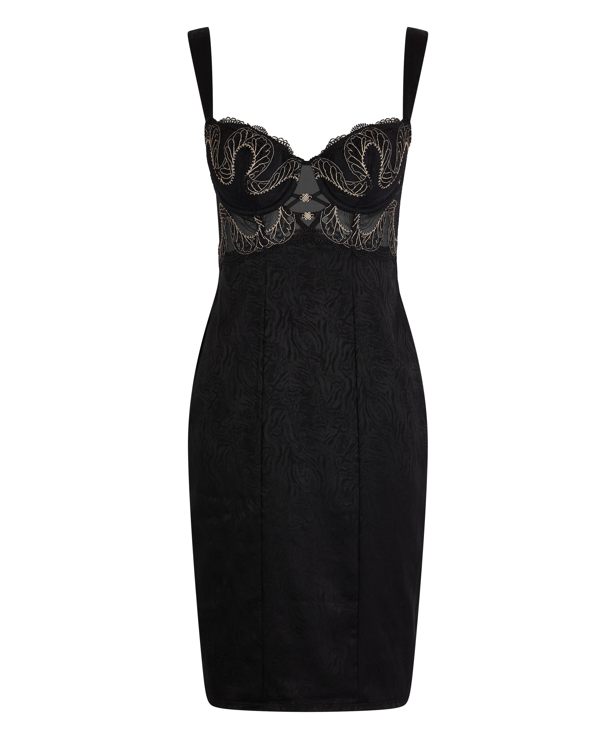 Splendor of Senses Robe Hypnotic Black