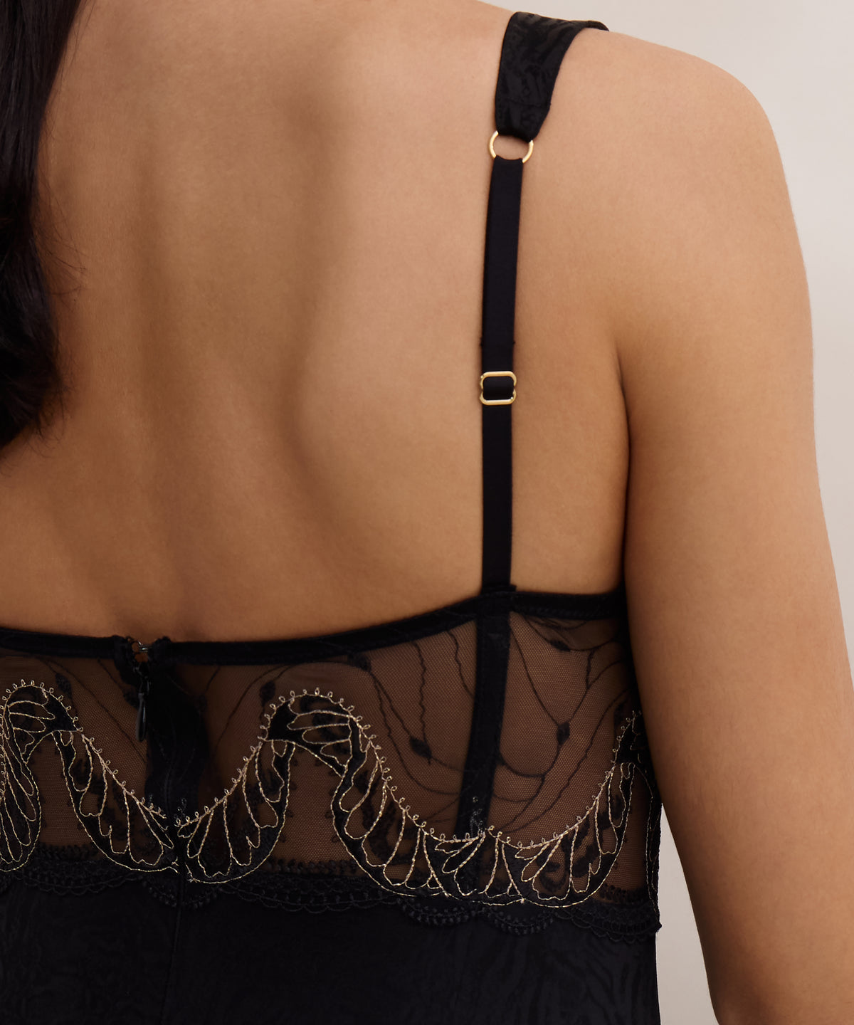 Splendor of Senses Robe Hypnotic Black