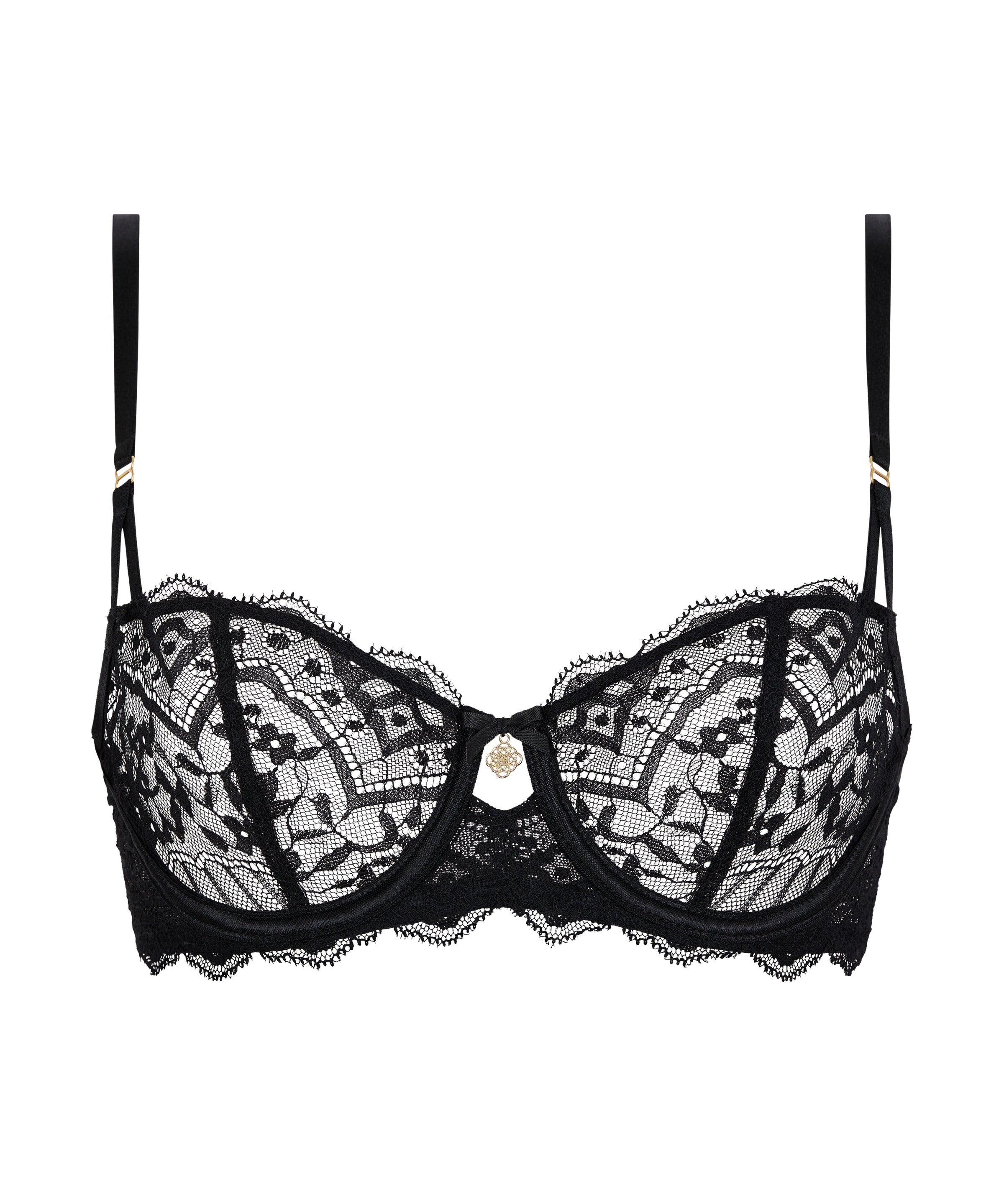 Love Vertigo Soutien-gorge Corbeille avec armatures Black