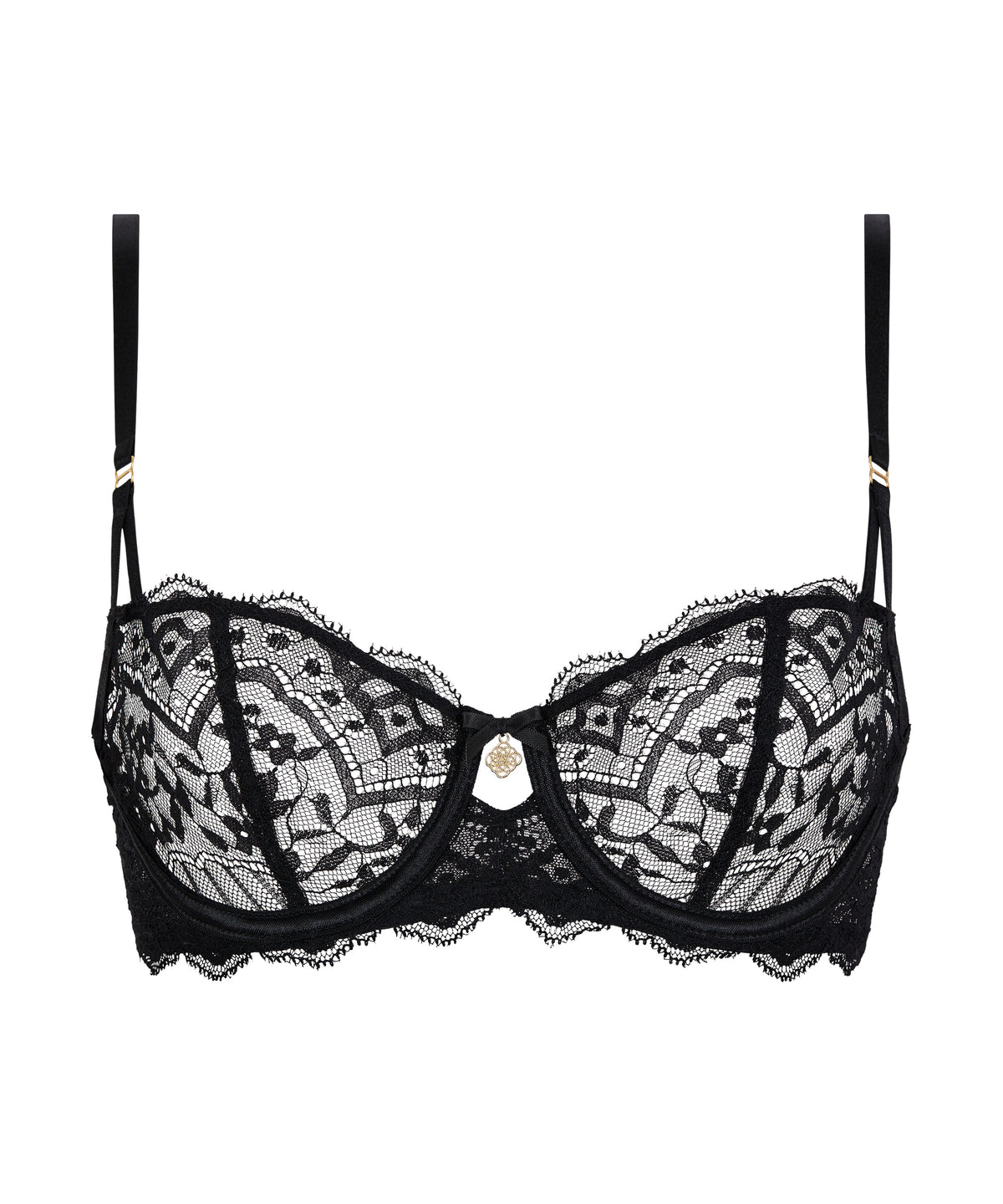 Love Vertigo Soutien-gorge Corbeille avec armatures Black