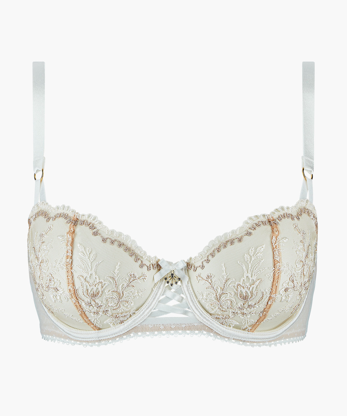 Trésor Infini Soutien-gorge Corbeille avec armatures White wind