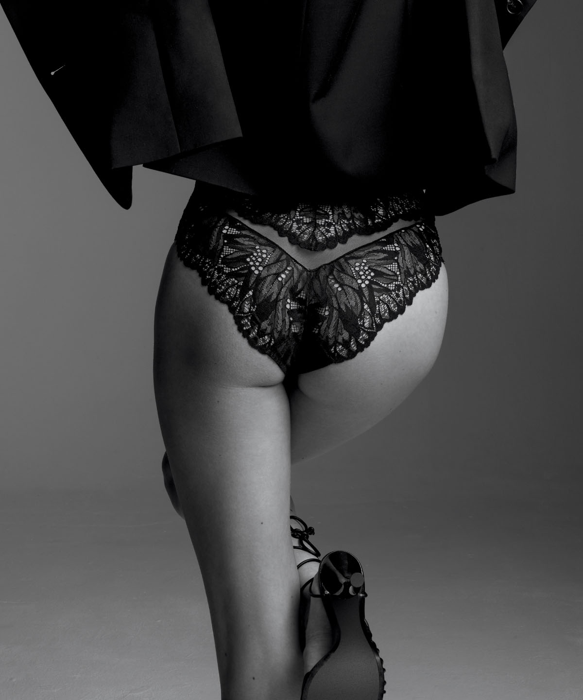 Flowermania Culotte taille haute Rouge floral