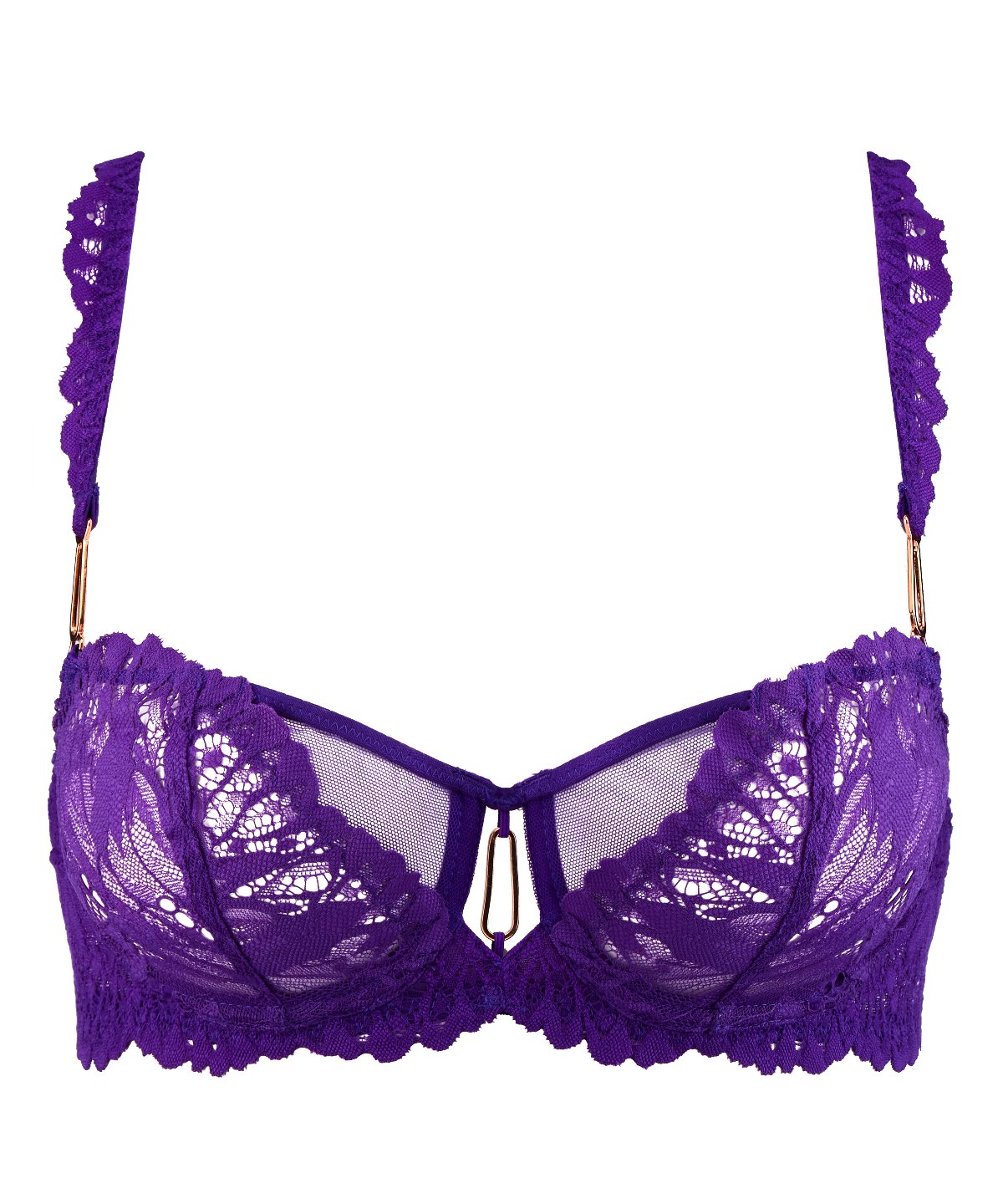 Flowermania Soutien-gorge Corbeille avec armatures Poison Purple