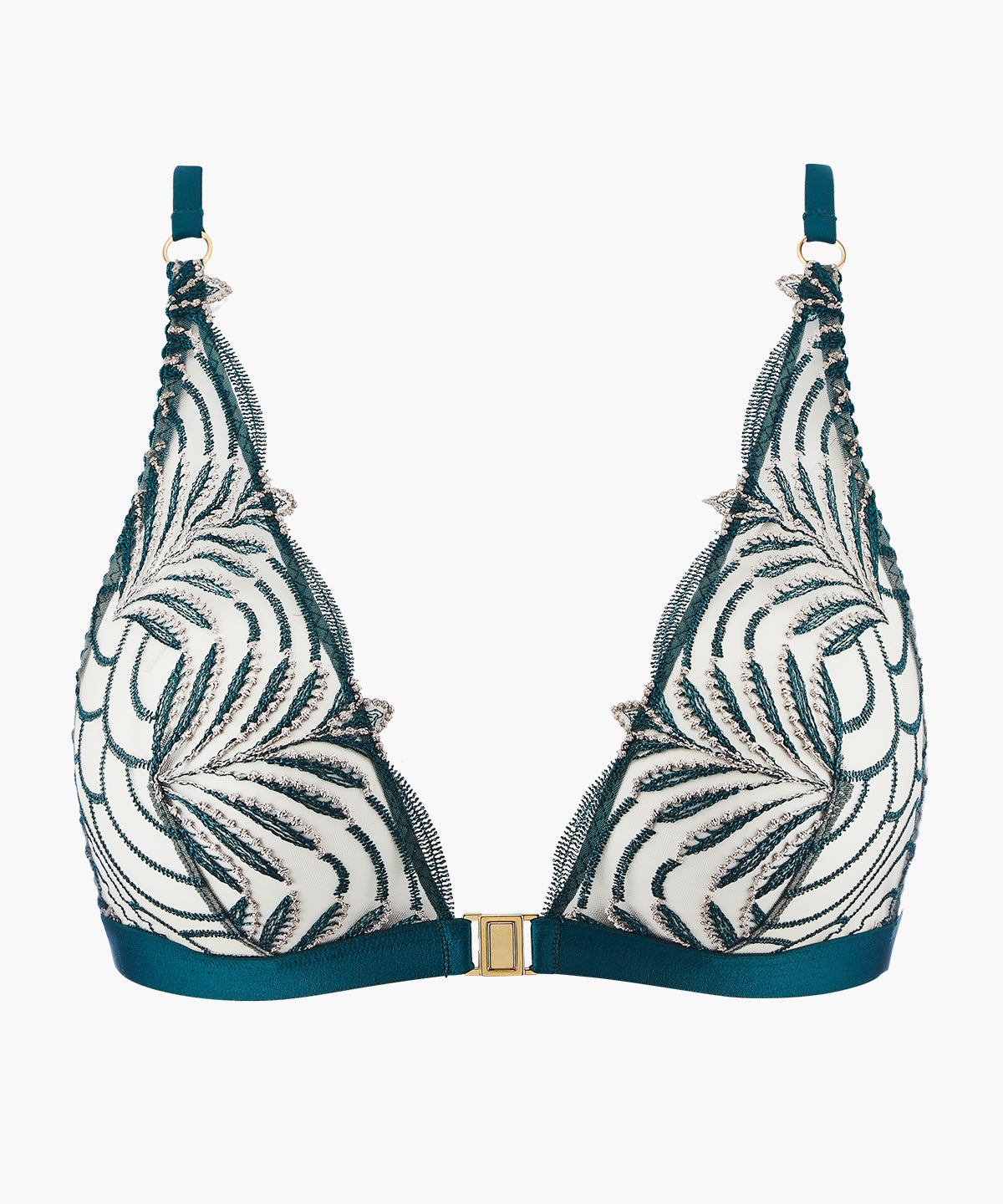 aubade Hypnolove Evergreen Triangle bralette
