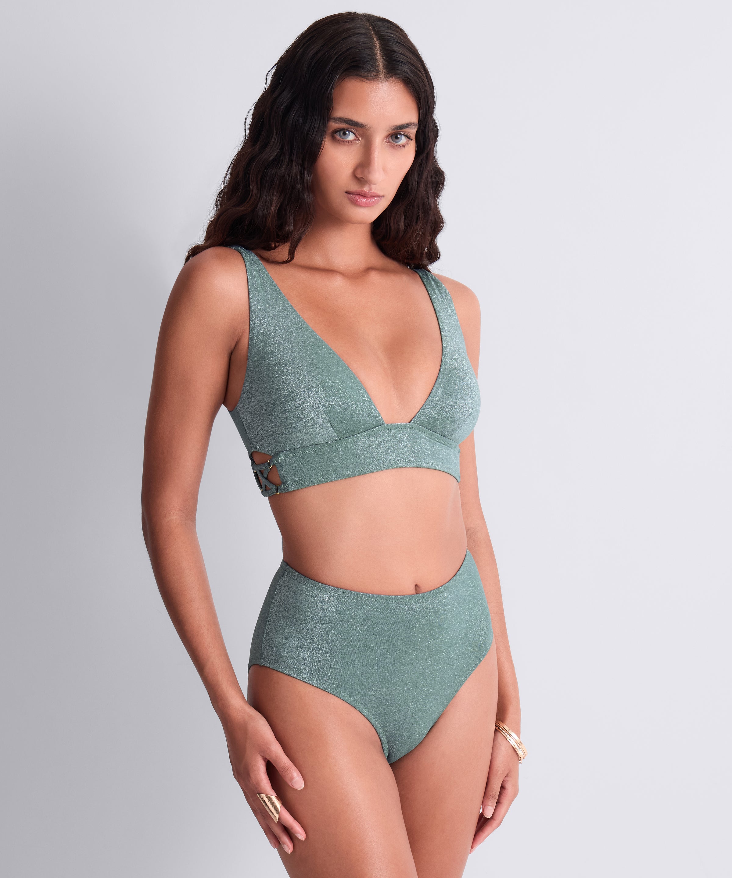 Summer Glow Haut de maillot de bain Triangle Aqua
