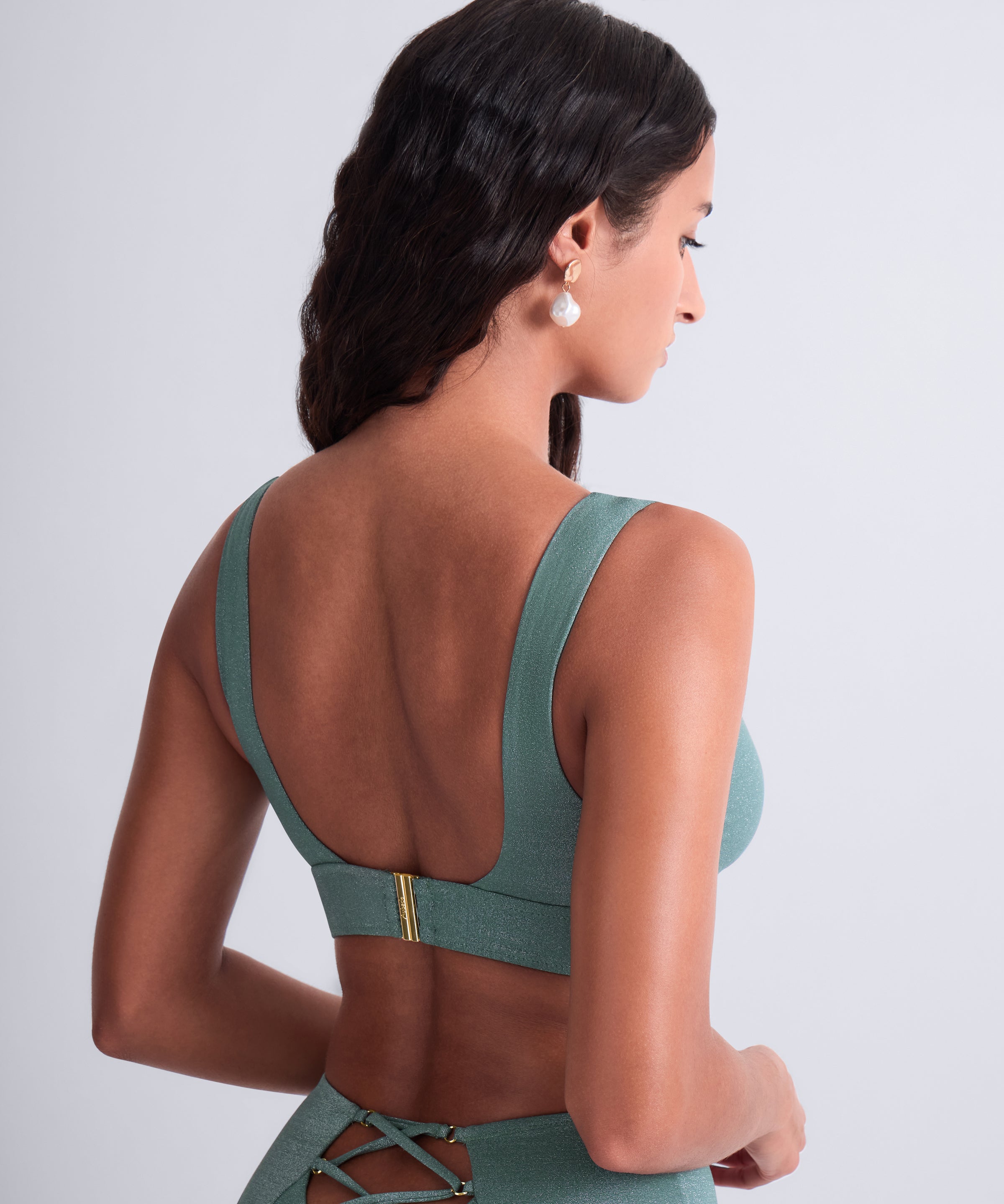 Summer Glow Haut de maillot de bain Triangle Aqua