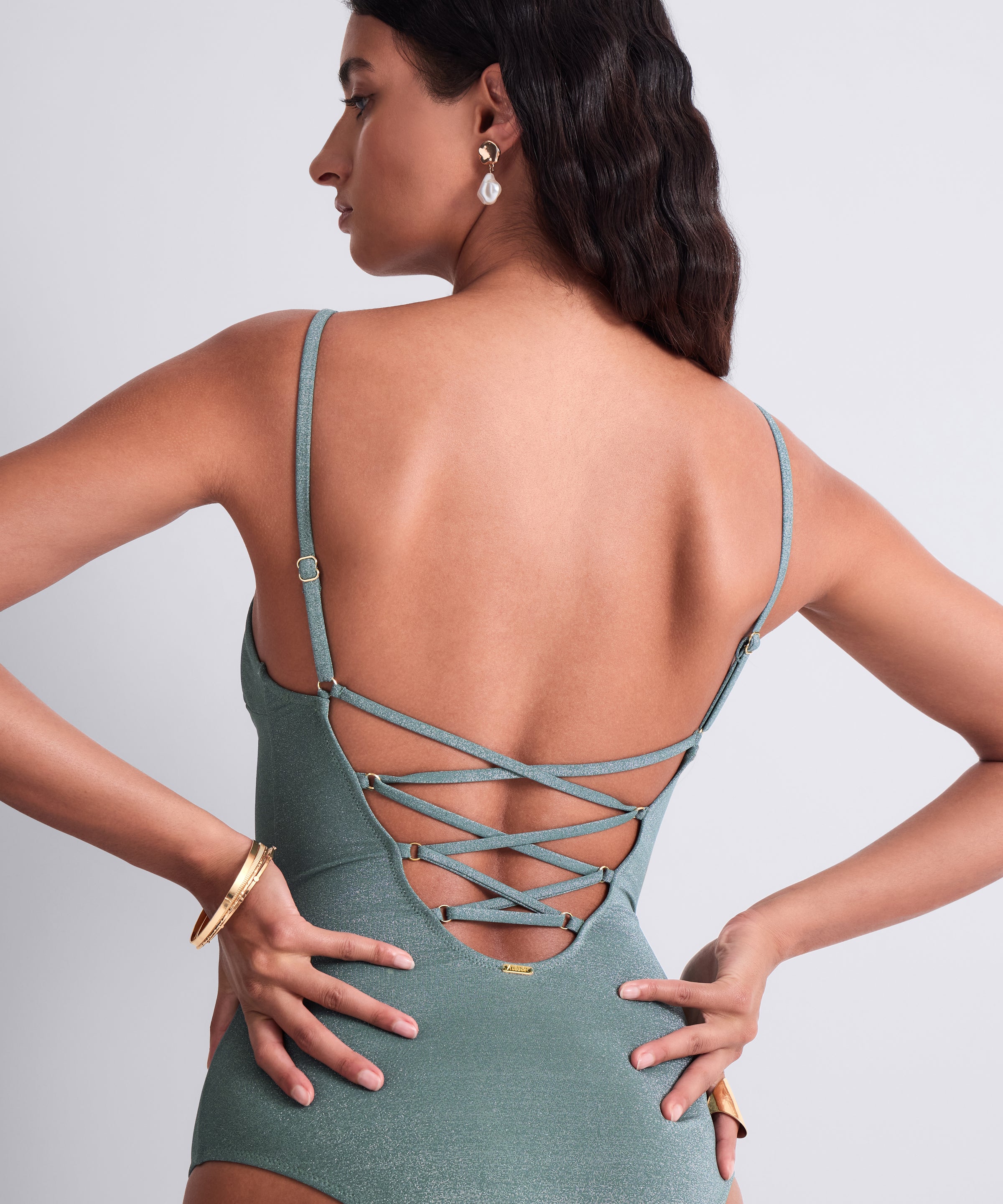 Summer Glow Maillot de bain une pièce Aqua