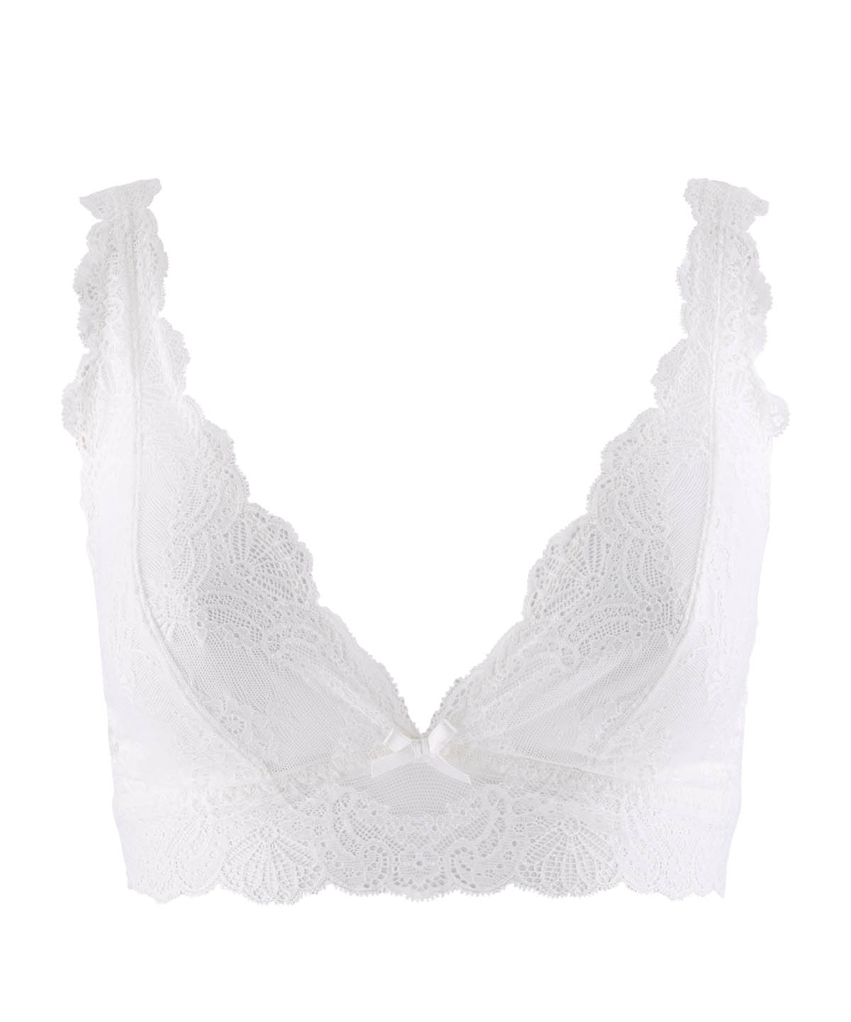 Soutien-gorge à Coques Aubade Spacer Wander - Blanc, Taille 90E, Décolleté Parfait, Neuf