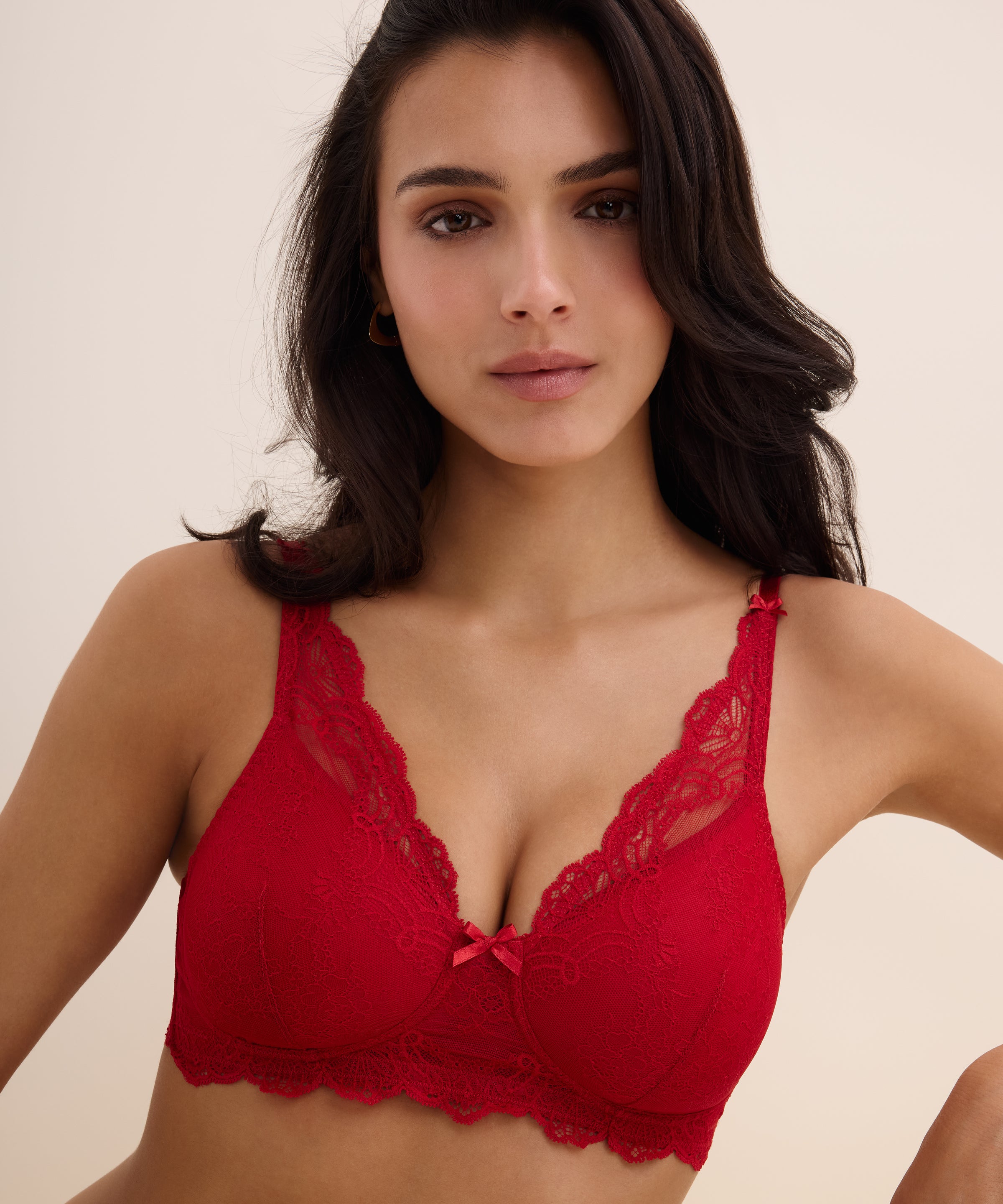 Danse des Sens Soutien-gorge Emboîtant souple post opératoire Irresistible Red