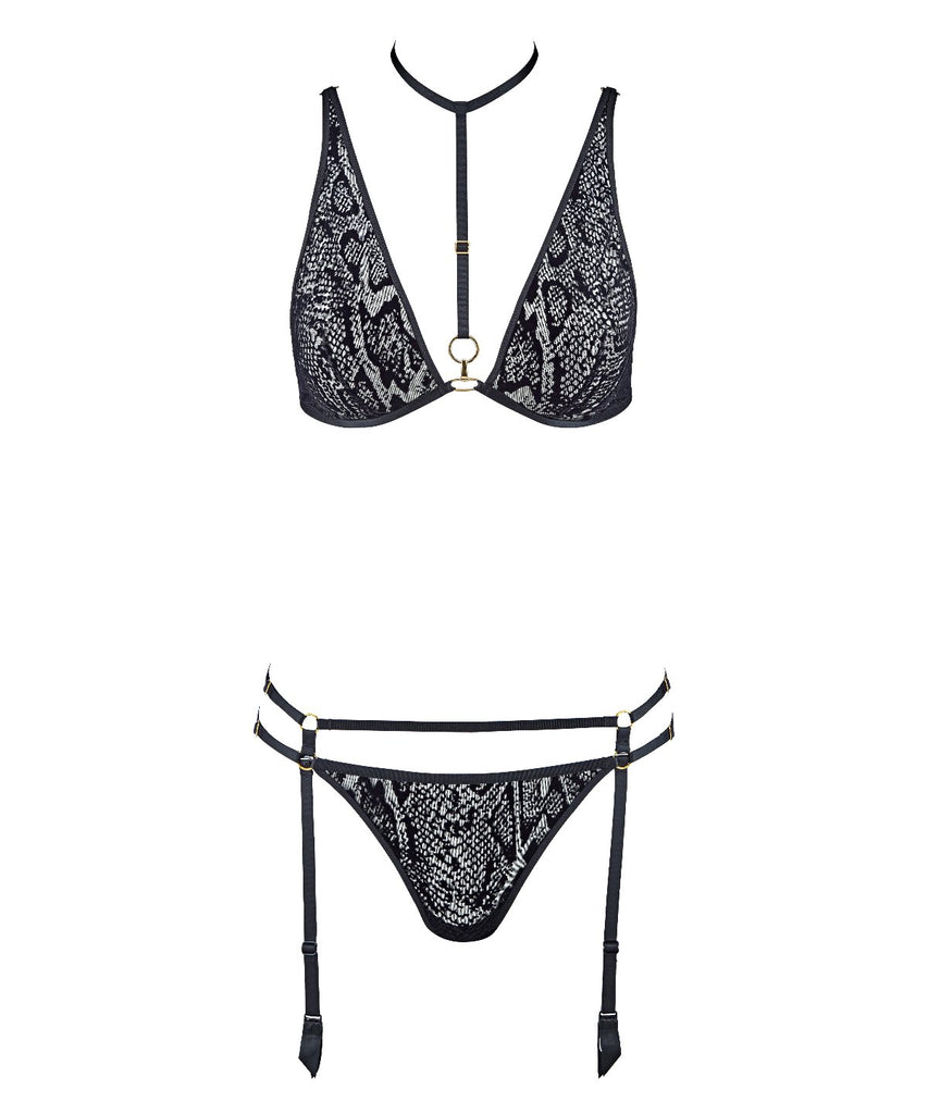 Boîte à Désir Black Python Set | Aubade