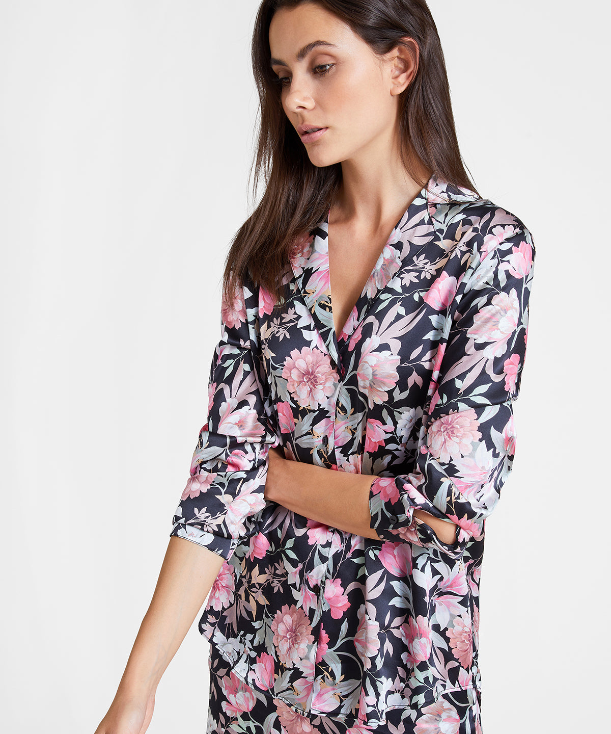 Toi Mon Amour Chemisier Pivoine noire