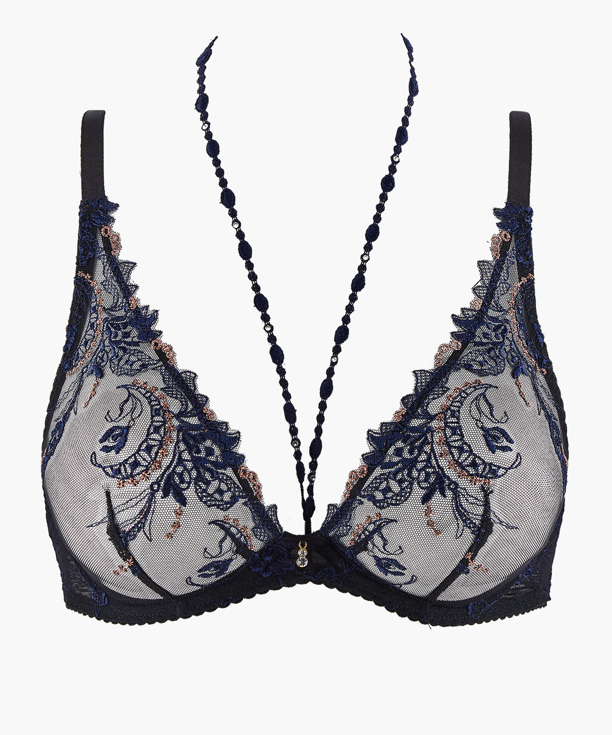 Soutien-gorge Triangle Aubade Nudessence Noir - Taille 100E Avec Armatures - Neuf étiqueté