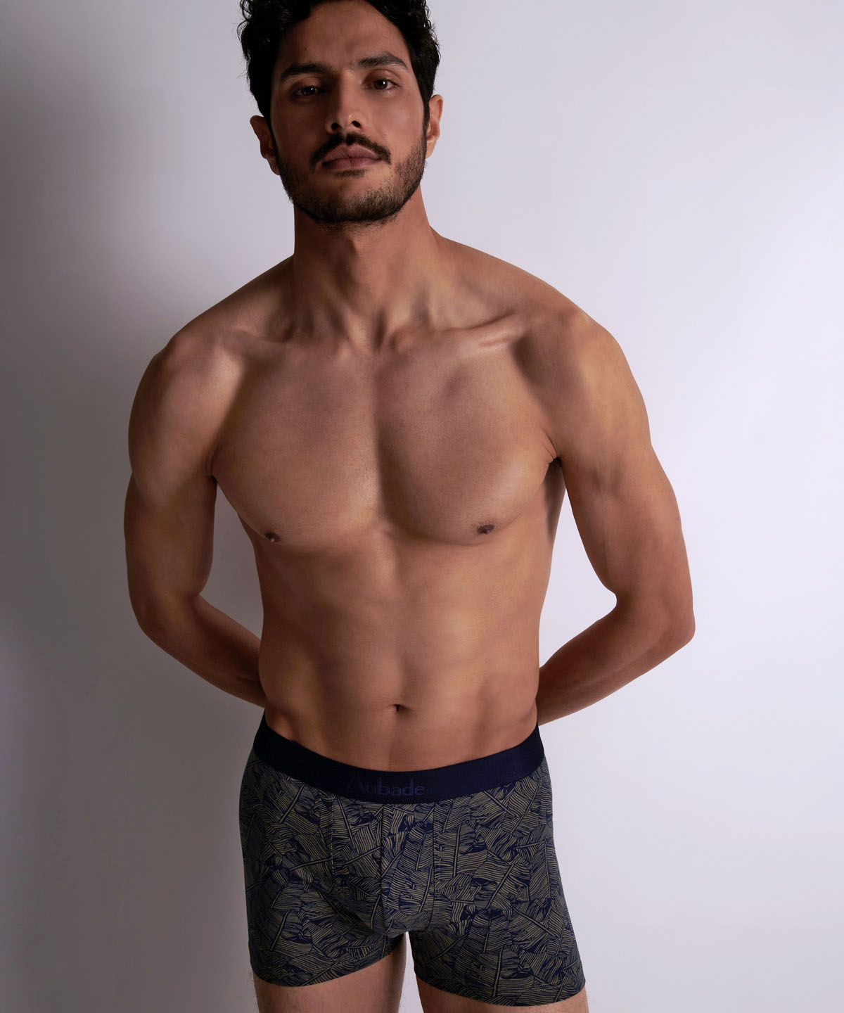 Aubade Homme Boxer homme Marine Palm
