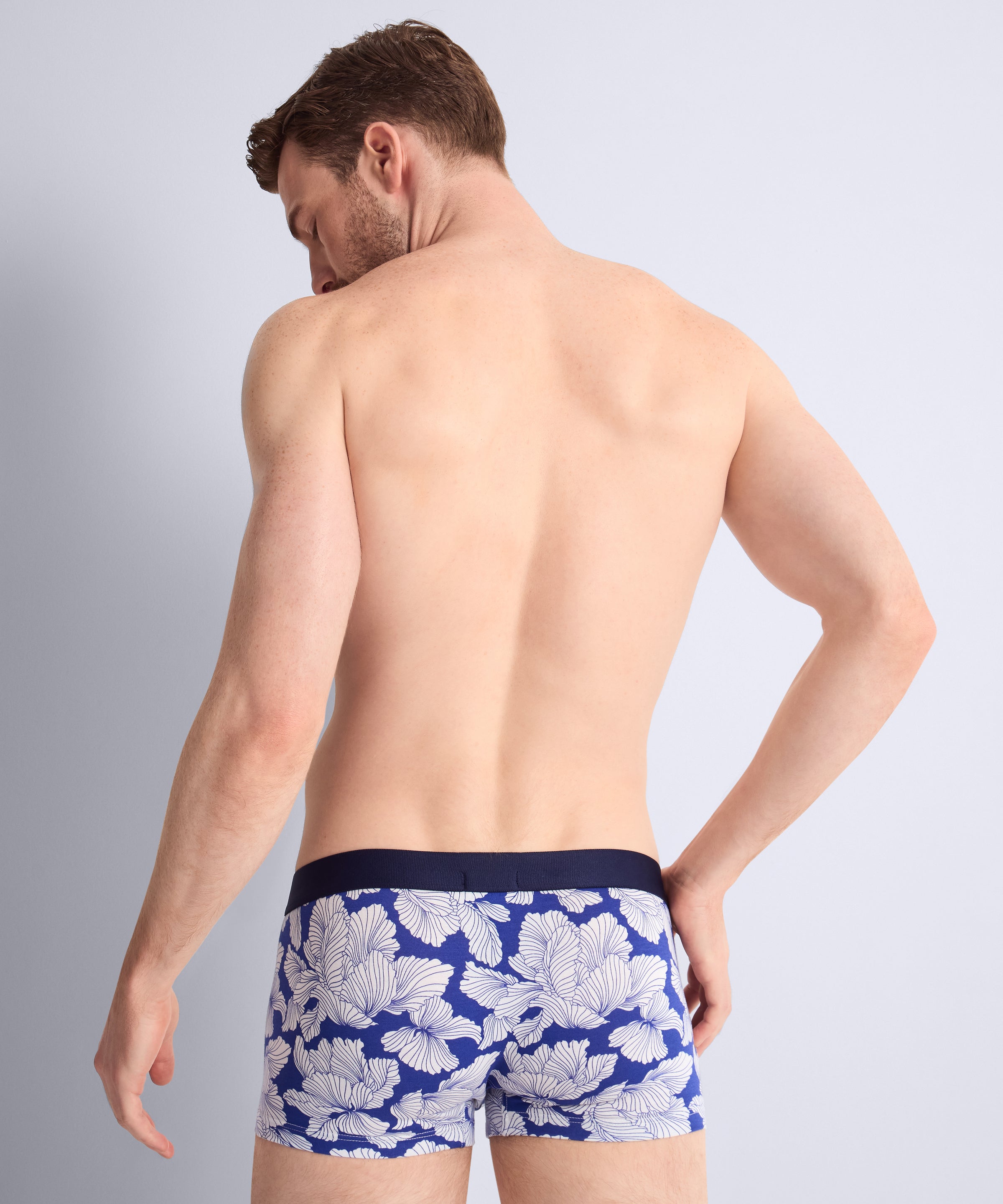 Aubade Homme Boxer trunk Ink Flower